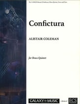 Confictura Brass Quintet Score and Parts cover